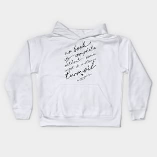 Kat Singleton Quote Tee - Black Kids Hoodie